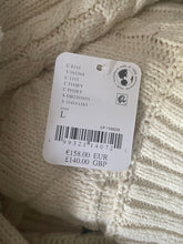 Load image into Gallery viewer, Free People We The Free Cable-Knit Collar Cardigan – Ivory Large