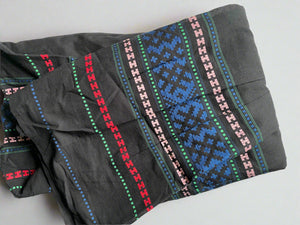 Joie Dress Womens Small Black V-Neck Embroidered Cotton Peasant Shada Tunic