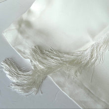 Load image into Gallery viewer, Rebecca Taylor Dress Womens 2 White Shift Sleeveless Short Fringed A-line Crepe