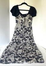 Load image into Gallery viewer, Anthropologie Jumpsuit Womens 0 Gray Wide Leg Short Sleeve Floral Lace