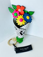 Load image into Gallery viewer, Kate Spade Fresh Picks Flower Bouquet Bag Charm Keychain