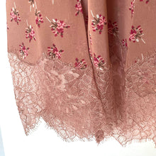 Load image into Gallery viewer, The Kooples Floral Beaded Lace Top Womens Pink Bell Sleeve Boho Blouse