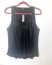 Load image into Gallery viewer, Gray tank top on a hanger with a visible tag against a white background