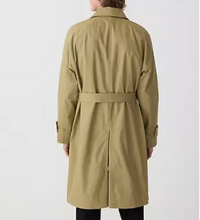 Load image into Gallery viewer, J Crew Ludlow Trench Coat Mens 42L Khaki Water-Resistant Lined Coat BS470