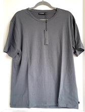 Load image into Gallery viewer, J Lindeberg Shirt Mens Large Gray Sid Basic Crew Neck Short Sleeve Cotton Tee