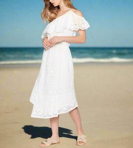 Joie_Dress_Womens_Small_White_One_Shoulder_Midi_Eyelet_Cotton_Ruffled_Corynn_8__jpg