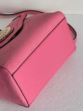 Load image into Gallery viewer, Juicy Couture Crossbody Stay in Circle Pink Satchel Vegan Leather Top Handle