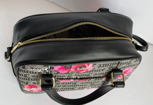 Load image into Gallery viewer, Juicy Couture Shoulder Bag Wallet Womens Satchel Heart Floral Vegan Leather