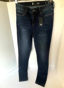 KUT From The Kloth Mia High Rise Toothpick Skinny Jean Womens 8 Blue Denim