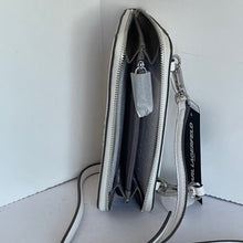 Load image into Gallery viewer, Karl Lagerfeld Crossbody Wallet White Graphic Doodle Logo Shoulder Bag