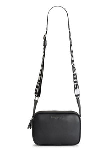 Karl Lagerfeld Maybelle Crossbody Women Black Camera Bag Vegan leather