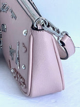 Load image into Gallery viewer, Karl Lagerfeld Maybelle Demi Cate Shoulder Bag Pink Pins Crystals Bling Paris