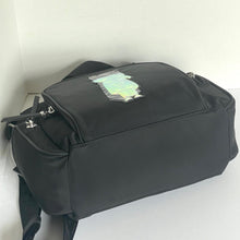 Load image into Gallery viewer, Karl Lagerfeld Naomi Messenger Crossbody Large Black Nylon Travel Shoulder Bag