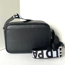 Load image into Gallery viewer, Karl Lagerfeld Maybelle Camera Bag Felt Ikons Black Crossbody Guitar Strap Coin