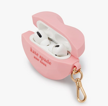 Load image into Gallery viewer, Kate Spade Airpod Pro Case Gala 3d Candy Heart Pink Bag Clip Boxed 