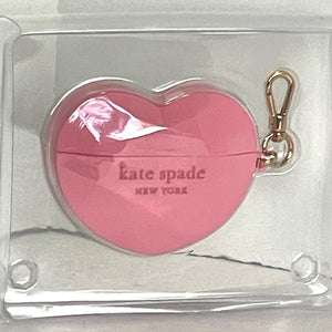 Kate Spade Airpod Pro Case Gala 3d Candy Heart Pink Handbag Clip Boxed