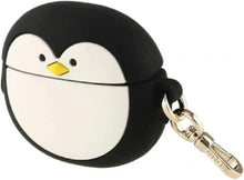 Load image into Gallery viewer, Kate Spade Airpods 3rd Generation Case Marty Penguin White Black Clip