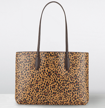 Load image into Gallery viewer, Kate Spade All Day Leopard Cheetah Large Tote Bag Purse Handbag Wristlet Set