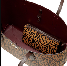 Load image into Gallery viewer, Kate Spade All Day Leopard Cheetah Large Tote Bag Purse Handbag Wristlet Set