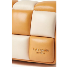 Load image into Gallery viewer, Kate Spade Boxxy Colorblock East West Crossbody Bag Bare Leather Beige ORGPKG.