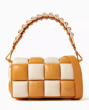 Load image into Gallery viewer, Kate Spade Boxxy Colorblocked East-West Crossbody Bare Leather Crossbody