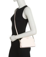 Load image into Gallery viewer, Kate Spade Hilli Dome Crossbody Small Lilac Pink Saffiano Leather Shoulder Bag