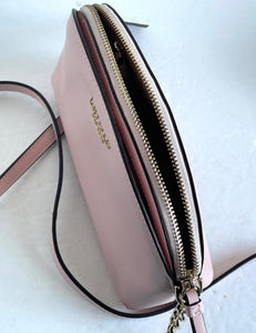 Kate Spade Cameron Street Hilli Small Pink Crossbody Dome Leather Shoulder Bag