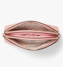 Load image into Gallery viewer, Kate Spade Crossbody Womens Pink Spencer Double Zip Leather Dome Bag Vegan