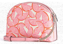 Load image into Gallery viewer, Kate Spade Crossbody Womens Pink Spencer Double Zip Leather Dome Bag Vegan