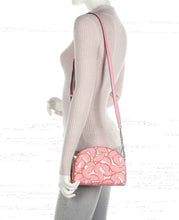 Load image into Gallery viewer, Kate Spade Crossbody Womens Pink Spencer Double Zip Leather Dome Bag Vegan