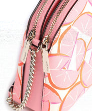 Load image into Gallery viewer, Kate Spade Crossbody Womens Pink Spencer Double Zip Leather Dome Bag Vegan