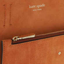 Load image into Gallery viewer, Kate Spade Sam Suede Satchel Crossbody Brown Leather Bag plus Clutch Pouch
