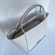 Load image into Gallery viewer, Kate Spade Gramercy Extra Large White Tote Pebbled Roomy Soft Shoulder Bag