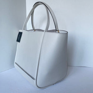 Kate Spade Gramercy Extra Large White Tote Pebbled Roomy Soft Shoulder Bag