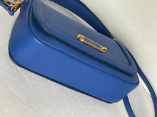 Load image into Gallery viewer, Kate Spade Gramercy Small Flap Shoulder Bag Blueberry Leather Crossbody Chain