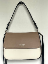 Load image into Gallery viewer, Kate Spade Hudson Colorblocked Medium Convertible Brown Shoulder Bag Crossbody