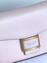 Load image into Gallery viewer, Kate Spade Katy Flap Chain Crossbody Mochi Pink Textured Leather Shoulder Bag