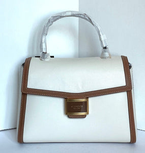 Kate Spade Katy Medium Top-handle Bag Colorblock White Leather Crossbody