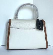 Load image into Gallery viewer, Kate Spade Katy Medium Top-handle Bag Colorblock White Leather Crossbody