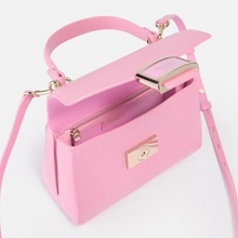 Load image into Gallery viewer, Kate Spade Katy Shiny Small Top-handle Pink Crossbody Shoulder Bag Mandeville