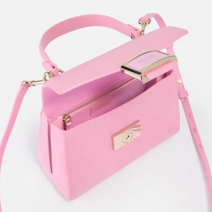 Kate Spade Katy Shiny Small Top-handle Pink Crossbody Shoulder Bag Mandeville