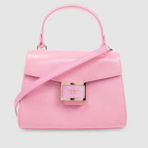 Kate Spade Katy Shiny Small Top-handle Pink Crossbody Shoulder Bag Mandeville