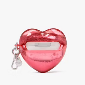 KateSpadeKeyToMyHeartLiquidGlitterAirpodsProGen2Caseb