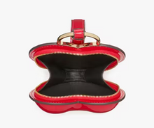 Load image into Gallery viewer, KateSpadeKeyToMyHeartWristletRedPatentLeatherBagAirpodsCardHolder
