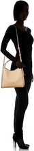 Load image into Gallery viewer, Kate Spade Knott Medium Crossbody Beige Leather Satchel Shoulder Bag Colorblock