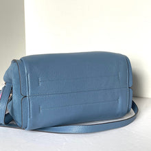 Load image into Gallery viewer, Kate Spade Knott Medium Crossbody Blue Leather Suede Satchel Bag Manta
