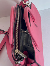 Load image into Gallery viewer, Kate Spade Knott Medium Satchel Pink Leather Crossbody Shoulder Bag Orchid