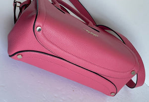 Kate Spade Knott Medium Satchel Pink Leather Crossbody Shoulder Bag Orchid