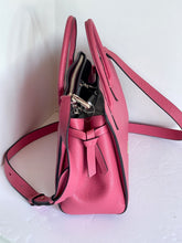 Load image into Gallery viewer, Kate Spade Knott Medium Satchel Pink Leather Crossbody Shoulder Bag Orchid