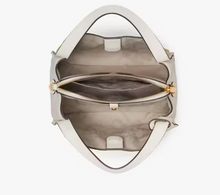 Load image into Gallery viewer, Kate Spade Knott Medium Crossbody Floral Sunshine Cream Yellow Leather ORGPKG